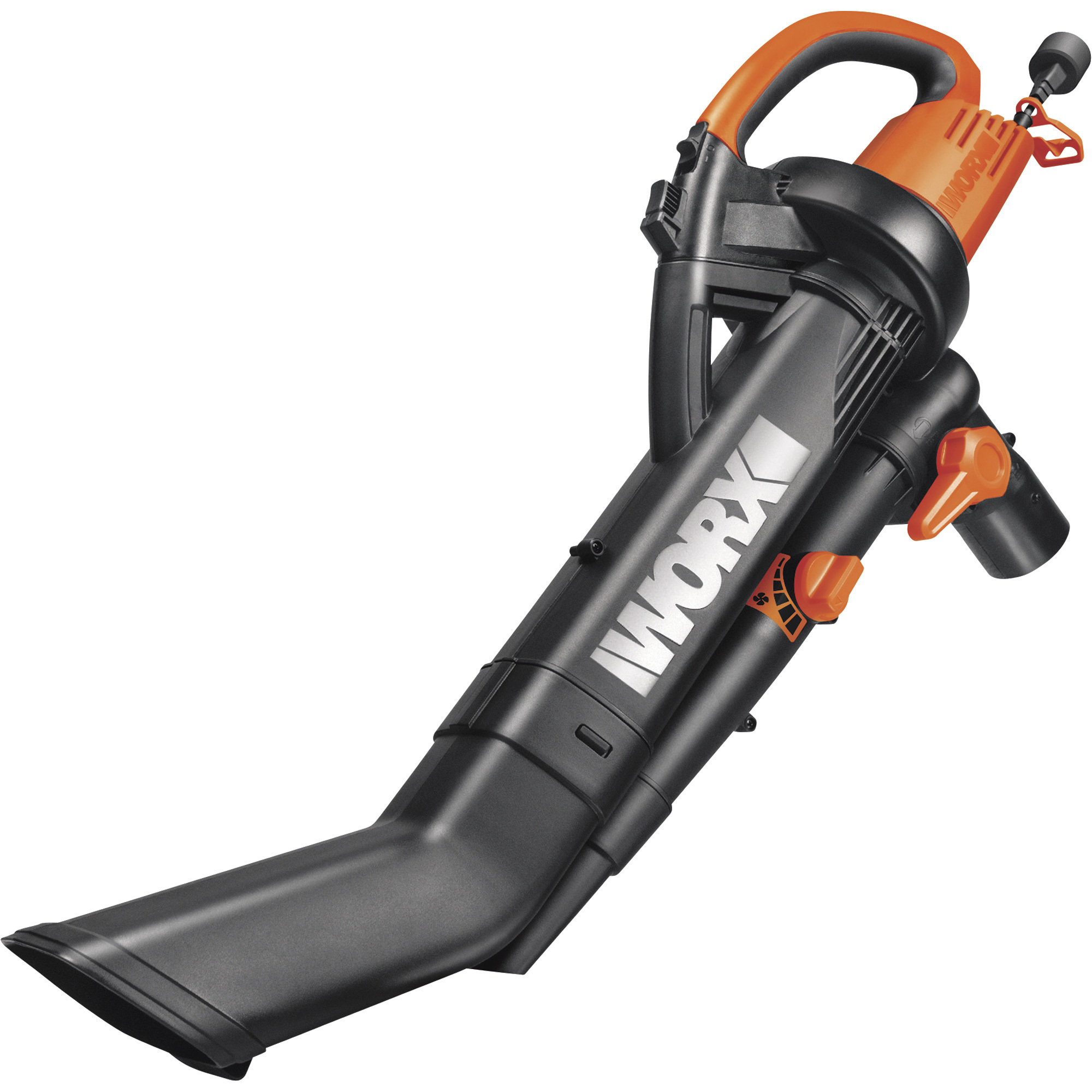 Worx Trivac Blower-Mulcher-Vacuum with Metal Impeller, 120 Volt, 12 Amp, Model# WG505